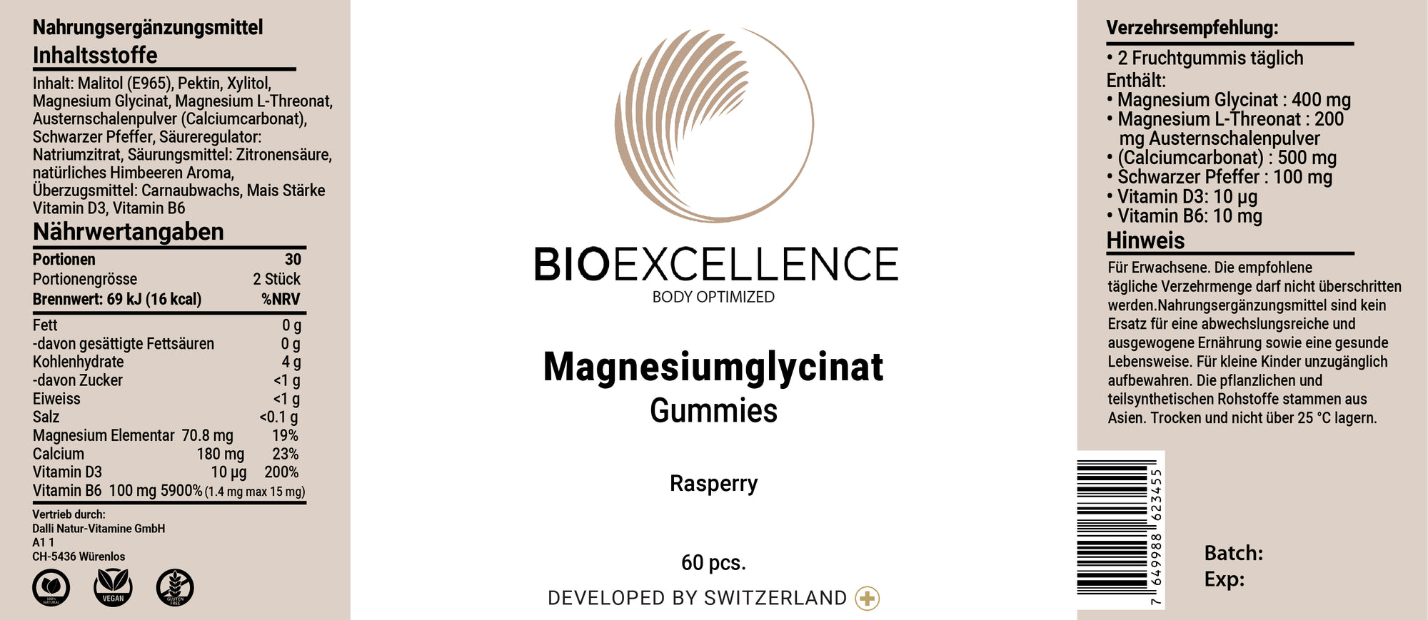 đź’Ş Magnesiumglycinat Gummies