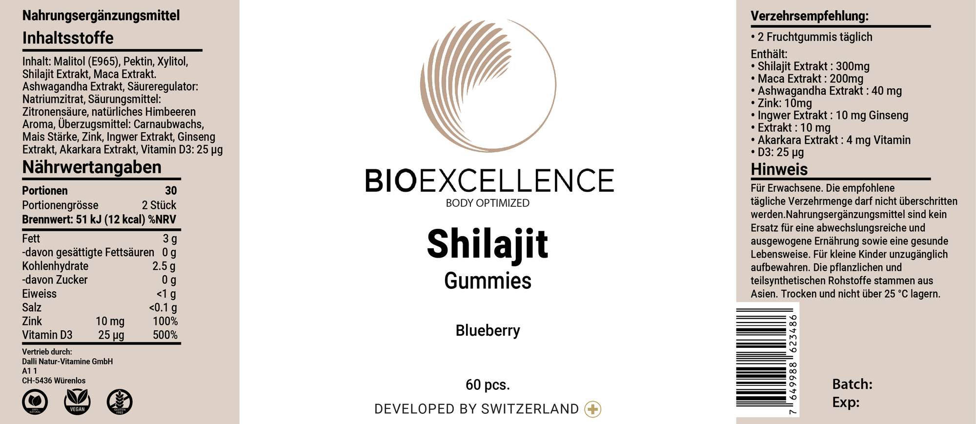 ⛰️ Shilajit Gummies