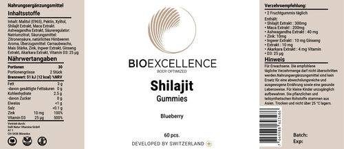⛰️ Shilajit Gummies
